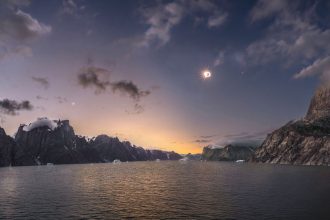Shooting a Total Eclipse in Greenland. When the Landscape Beats the Corona