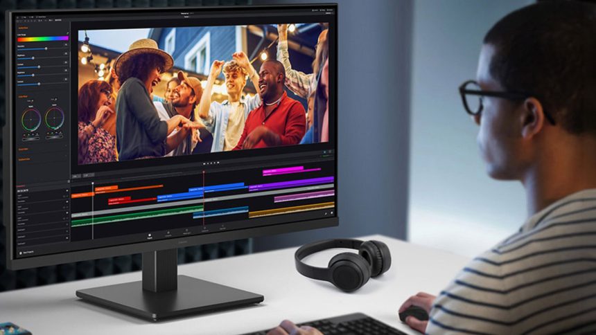 Samsung ViewFinity S7. The big-screen 4K panel that keeps your desk tidy