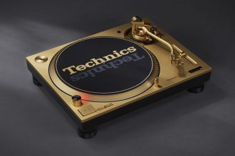 Technics SL-1200M7G. A golden nod to 55 years of DJ royalty