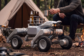 Unitree AS2-W. The Nvidia-powered robot wolf that hauls its own weight sixfold