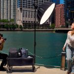 Westcott Photography Wagon. The cart that doubles as a light stand