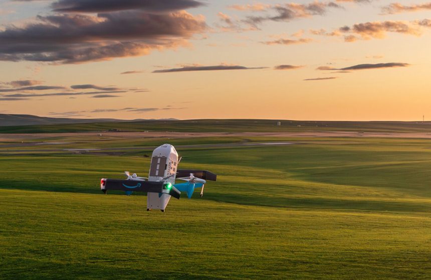 Amazon Prime Air. Drone delivery aims for nearly 500 US cities