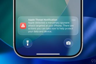 Apple Threat Notifications. A new spyware alert reaches 110 countries