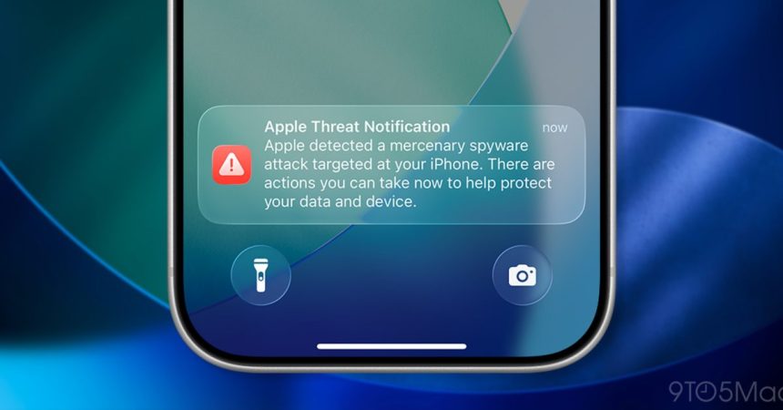 Apple Threat Notifications. A new spyware alert reaches 110 countries