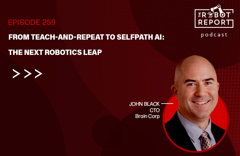 Brain Corp SelfPath AI. Cleaning robots that draw their own maps