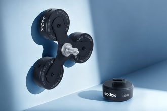 Godox ES01. The suction cup that sticks your flash almost anywhere