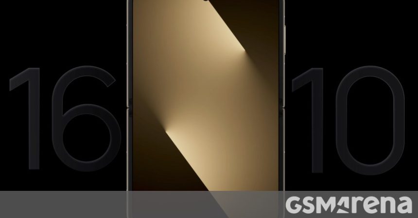 Huawei Wide-Screen Phone. A 16:10 slab without the fold