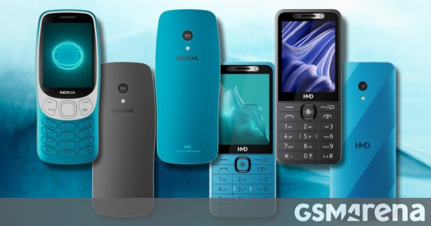 HMD 215 4G and HMD 235 4G. Nokia's twins step out under a new logo