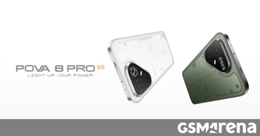 Tecno Pova 8 Pro. A budget gaming phone chasing 144FPS glory