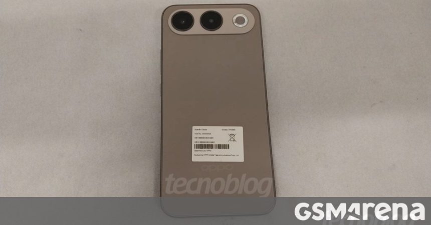Oppo A7 Pro. The non-Max sibling surfaces with an 8,000 mAh battery
