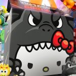 Hello Kitty x Godzilla. Sanrio cuteness meets kaiju chaos in your Happy Meal box