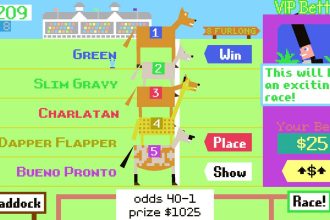 Horsey Game. Where breeding thoroughbreds meets CRISPR-fueled chaos