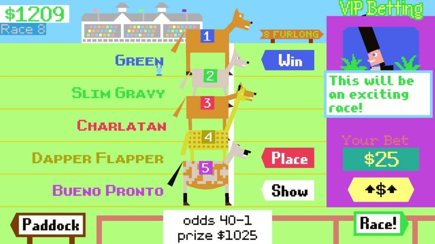 Horsey Game. Where breeding thoroughbreds meets CRISPR-fueled chaos