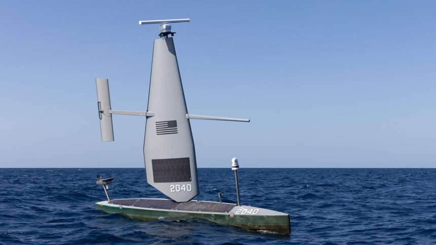 Saildrone Voyager. Robot boats hunt cocaine in the Caribbean