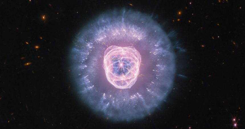 James Webb Space Telescope. A cosmic lion roars to life in stunning new infrared detail