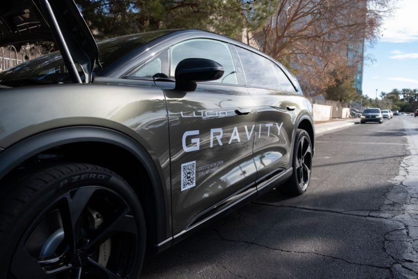 Lucid Robotaxi. The Gravity trades a driver for lidar and Nvidia silicon