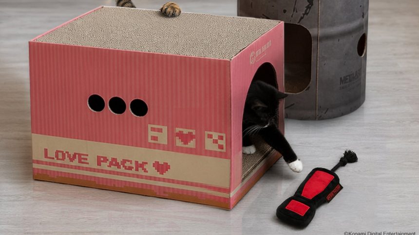 Metal Gear Cat Toys. Konami sneaks stealth gear into your living room