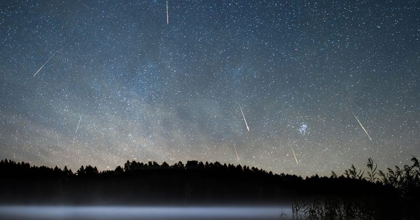 Perseids Meteor Shower. The night sky's yearly fireworks peak tonight