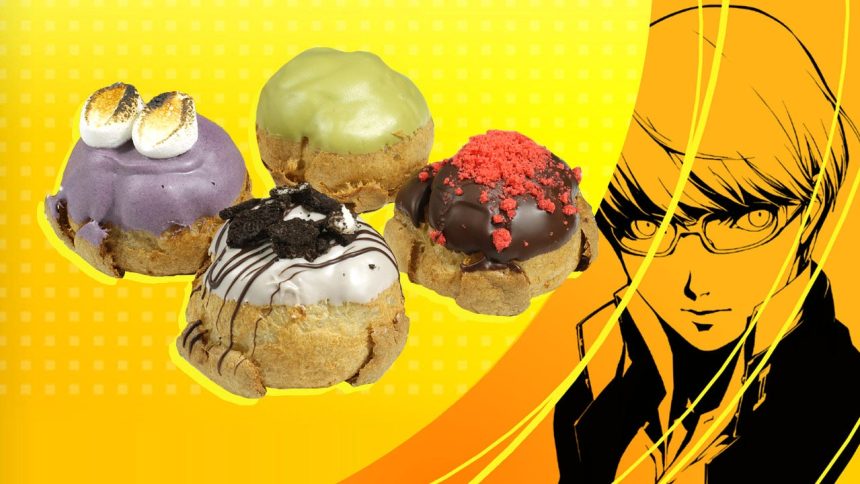 Beard Papa's x Persona. Cream puffs get an RPG-worthy anniversary glow-up