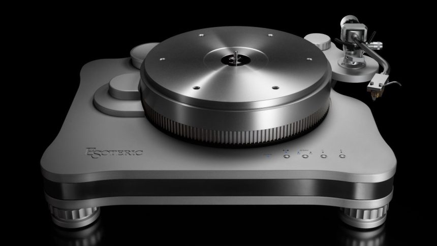 Esoteric T-01. A £41,999 turntable that levitates its own platter