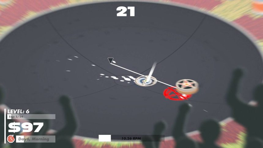 Slayblade. Tony Hawk energy meets the spinning-top chaos of Beyblade
