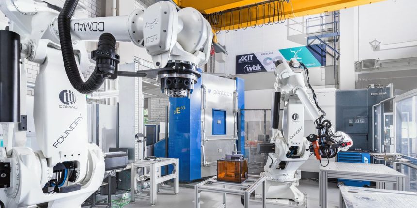 KIT Robot Recycler. The disassembly bot that saves broken machines from the scrapheap