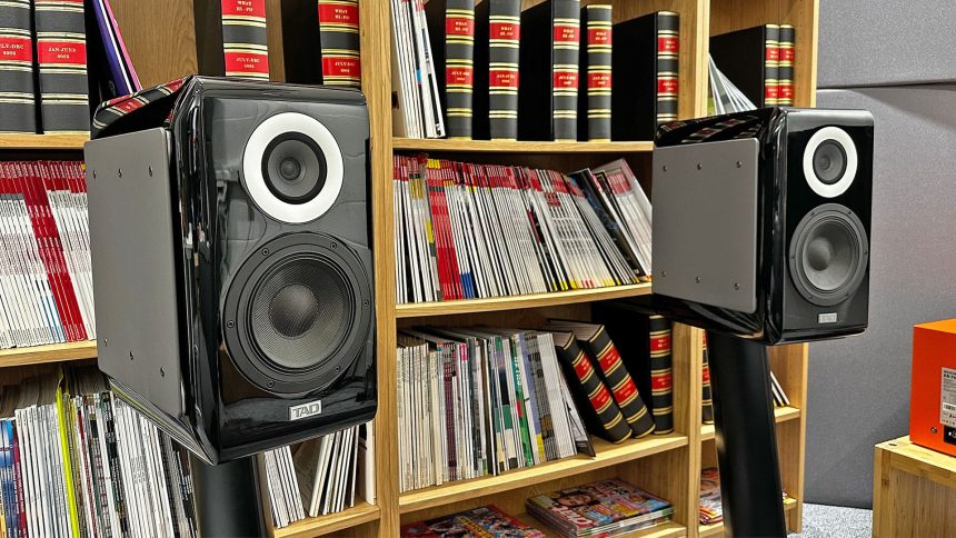 TAD ME1TX. A compact bookshelf speaker with a beryllium heart