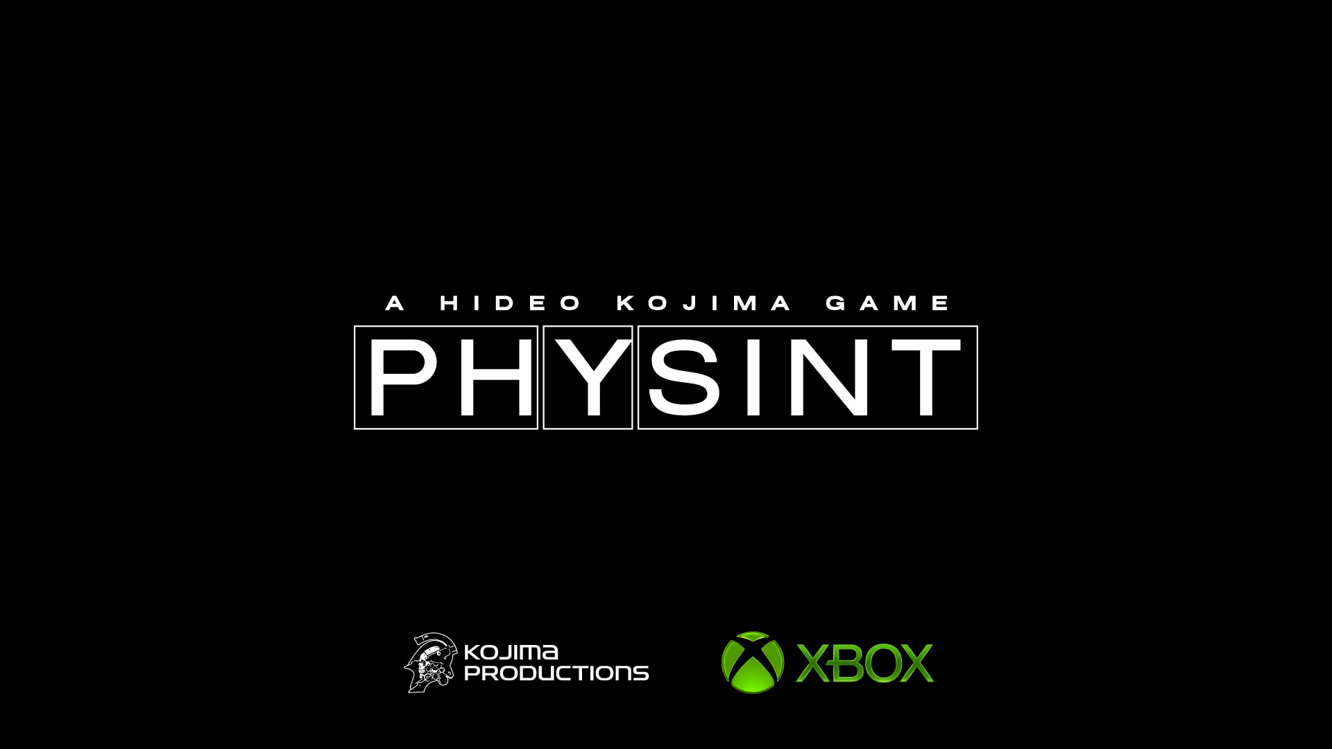 Kojima Productions PHYSINT. The studio says it is not the sinking ship