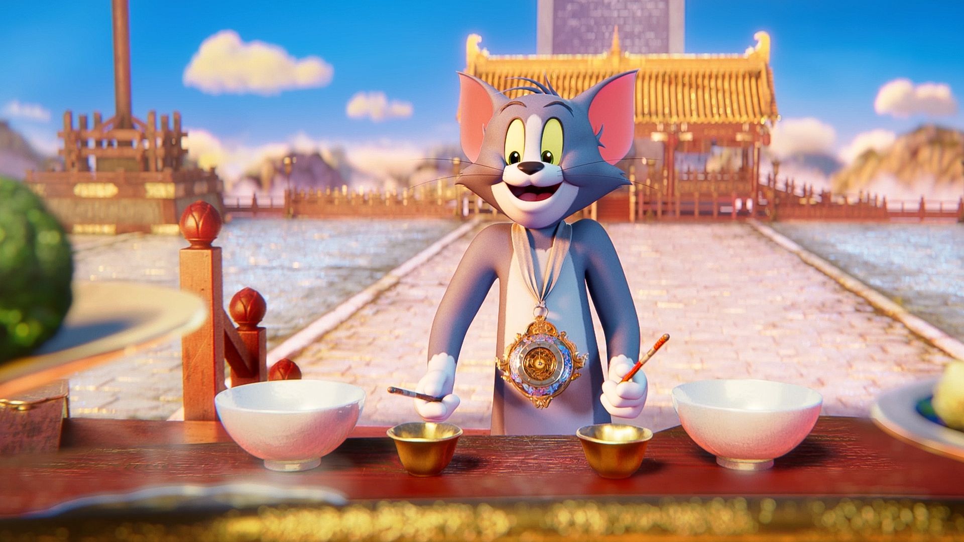 Tom and Jerry. Forbidden Compass takes the famous duo into Chinese mythology
