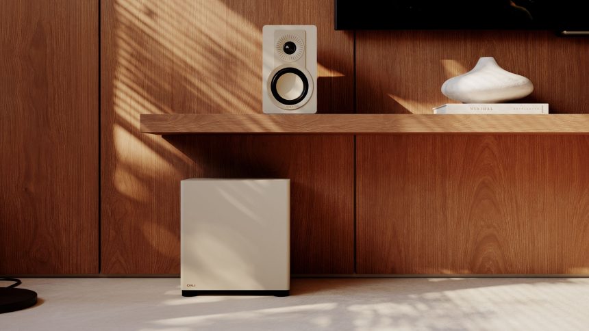Dali Basik Sub. Big bass in a bookshelf-sized box for stereo lovers