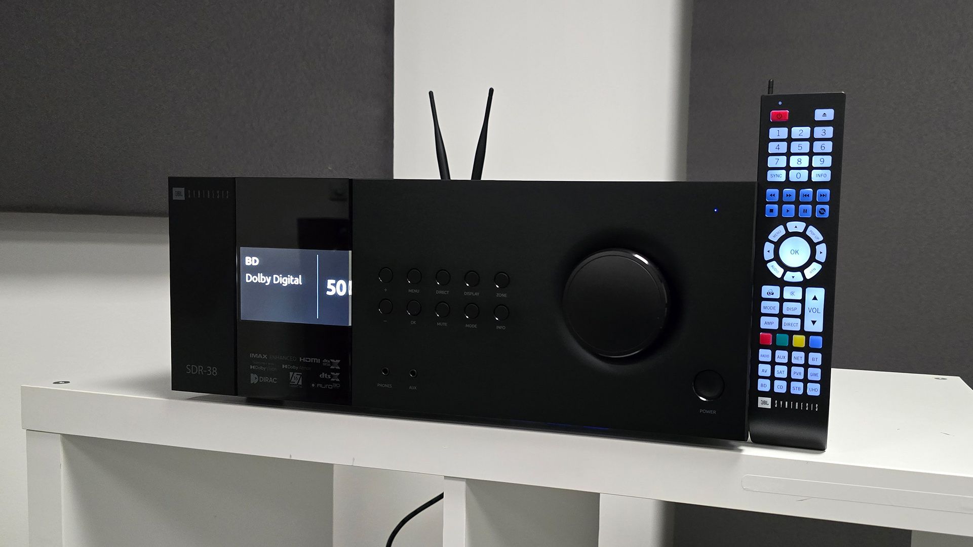 JBL Synthesis SDR-38. A flagship AV receiver at less than half its list price