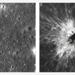 NASA LRO McGetchin Crater. Before and after photos of a once-in-a-century impact