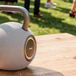 Lenco Orbita-360. The Bluetooth speaker that looks like a gym weight