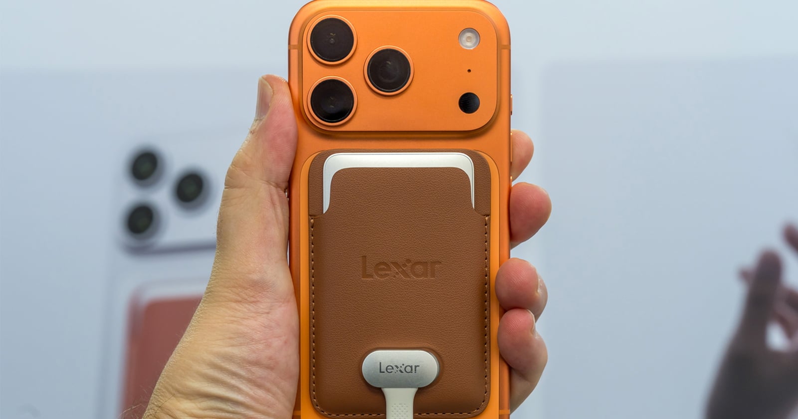 Lexar Muse. The SSD that slides in next to your credit cards