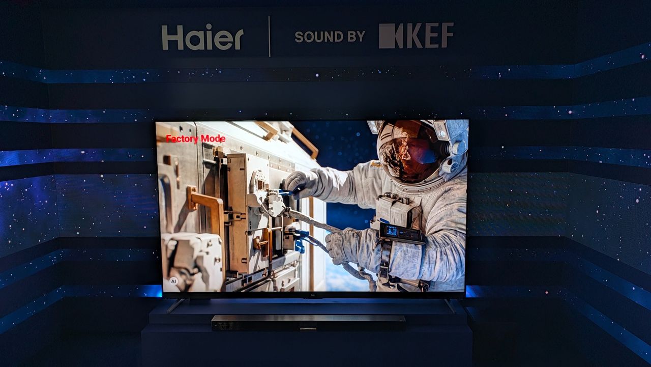 Haier TVs with KEF Sound. The appliance giant takes aim at Samsung and LG