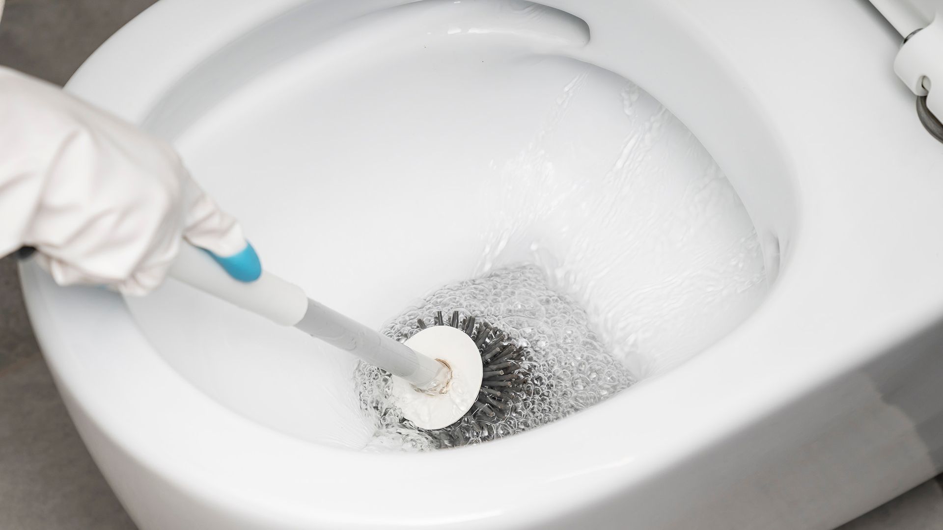White Vinegar Toilet Cleaning. The pantry acid that does the scrubbing for you