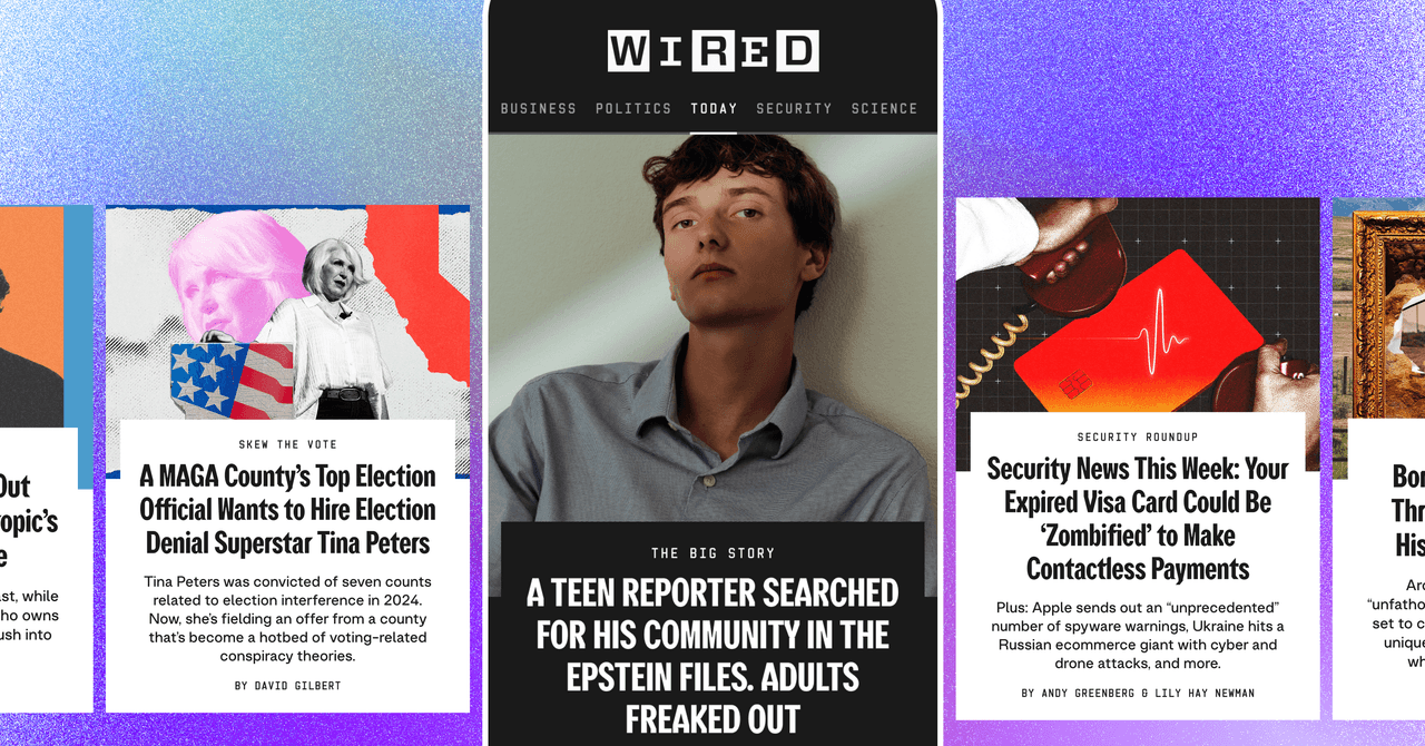 WIRED App. A tech magazine that now wants to live on your home screen