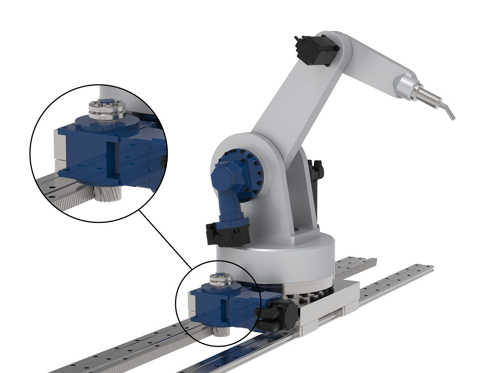 GAM Rack and Pinion. Why long robot axes are leaving the ball screw behind