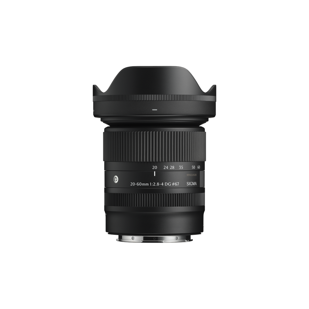 Sigma 20-60mm f/2.8-4 DG Contemporary. A standard zoom that thinks wider