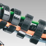 Tsubaki KabelSchlepp Robotrax. A 3D lifeline for robot cables at 10 g