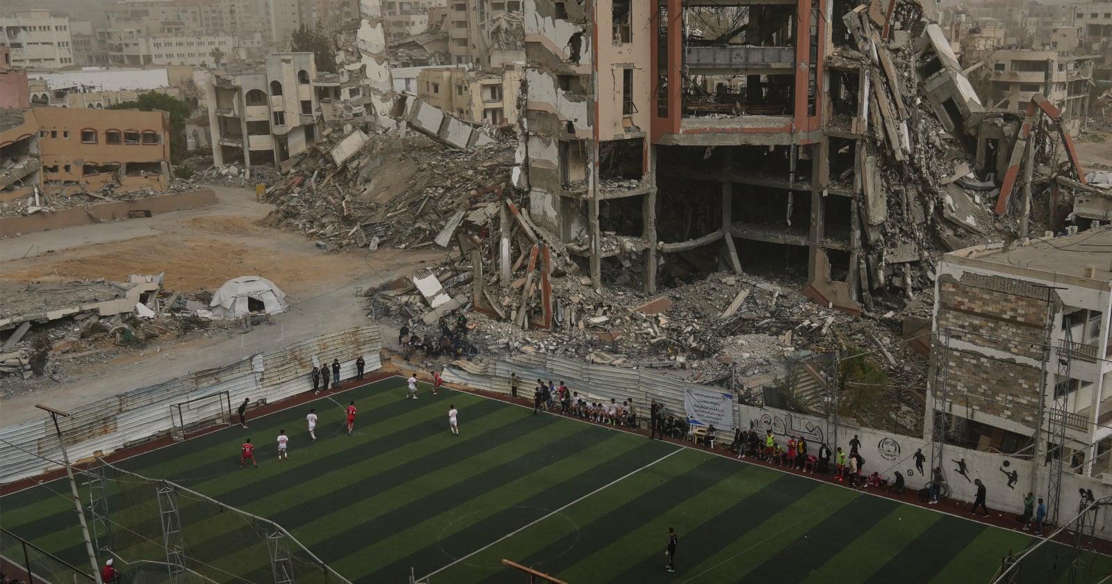 Deauville Sport Images Festival. Court orders Gaza soccer photo back on display