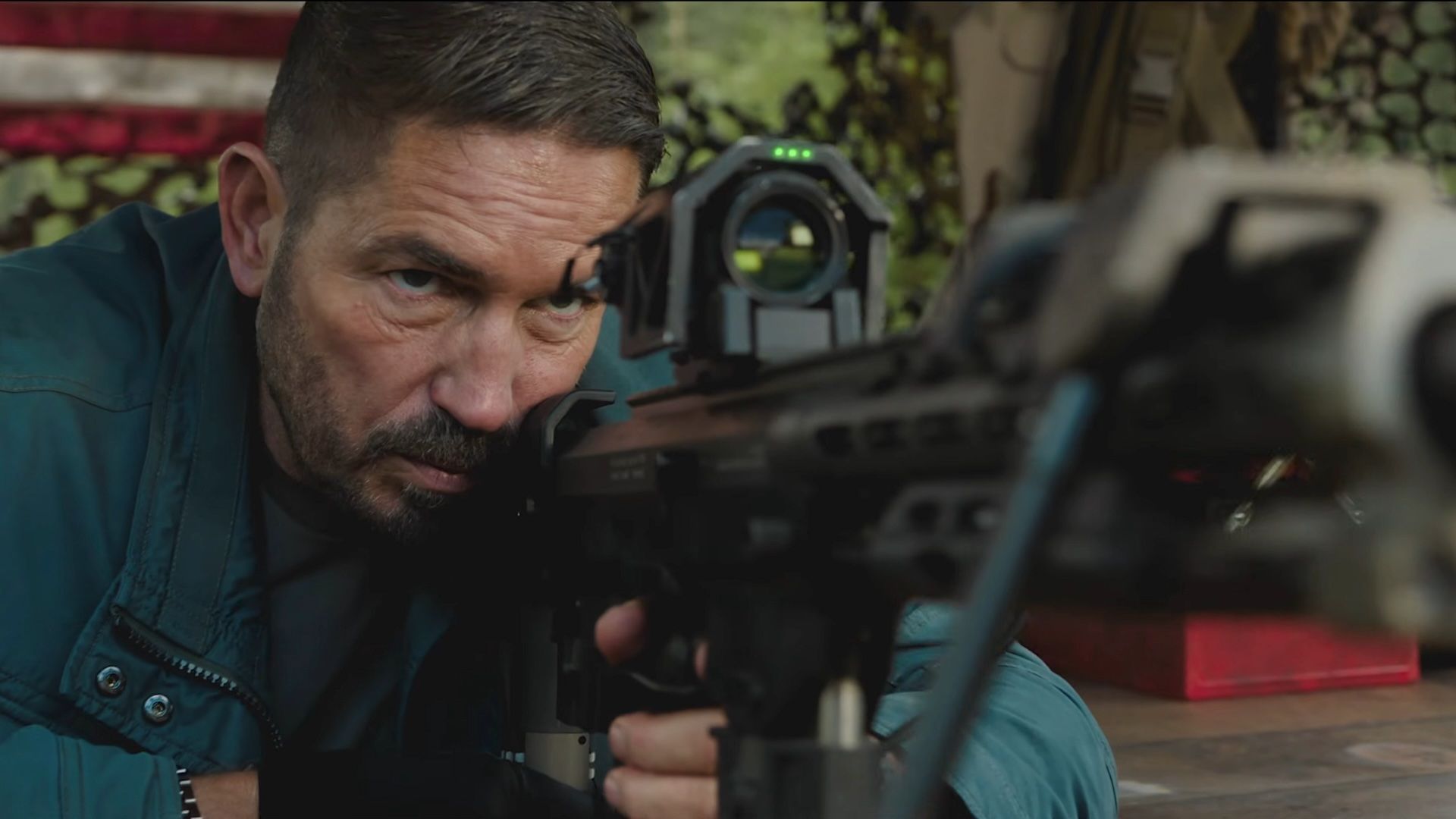 Sony Pictures Ghost Soldier. Jim Caviezel trades the other cheek for a stealth cloak