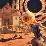 Guns of Eschaton. A Soulslike FPS that makes you read enemies before firing