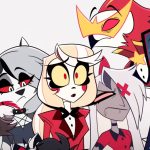 Helluva Boss Season 3. Hazbin Hotel cameos come first, the real crossover later