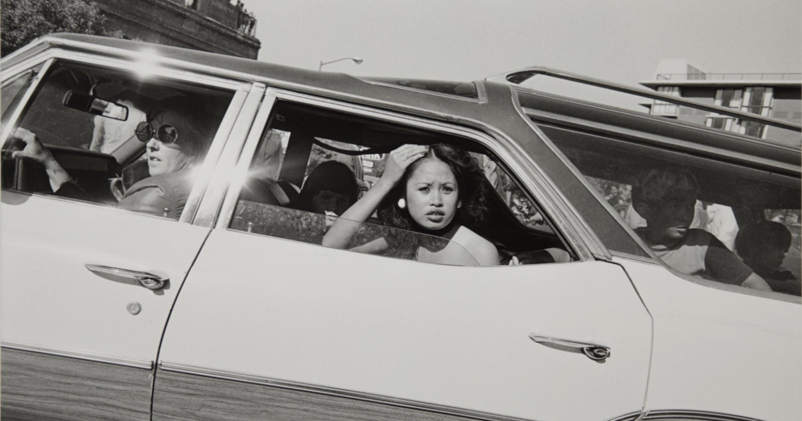 Henry Wessel Photographs and Books. California life shot through a car window