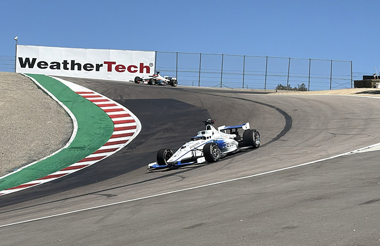 IAC AV-24. Driverless Racecars Finally Trade Places on a Road Course