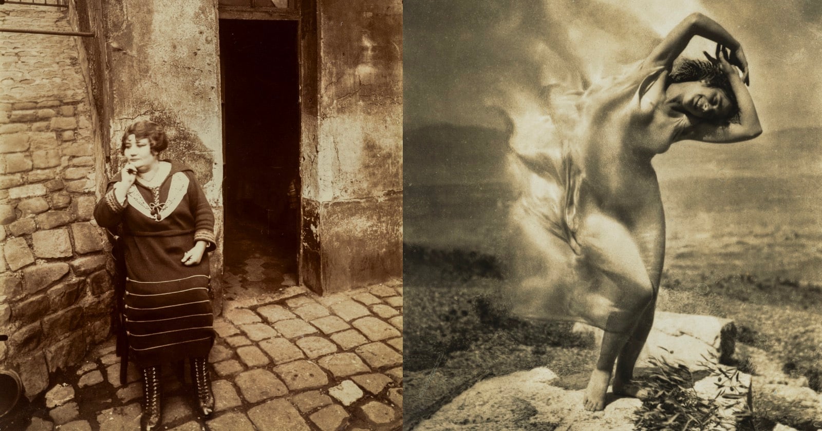 Vicente Wolf Photography Collection. Migrant Mother with the thumb at auction