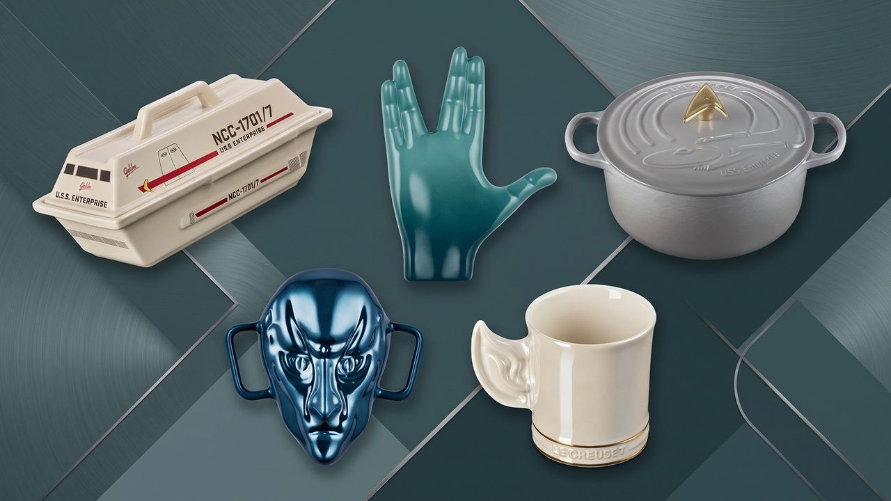 Le Creuset x Star Trek Collection. Cast iron that boldly goes to dinner