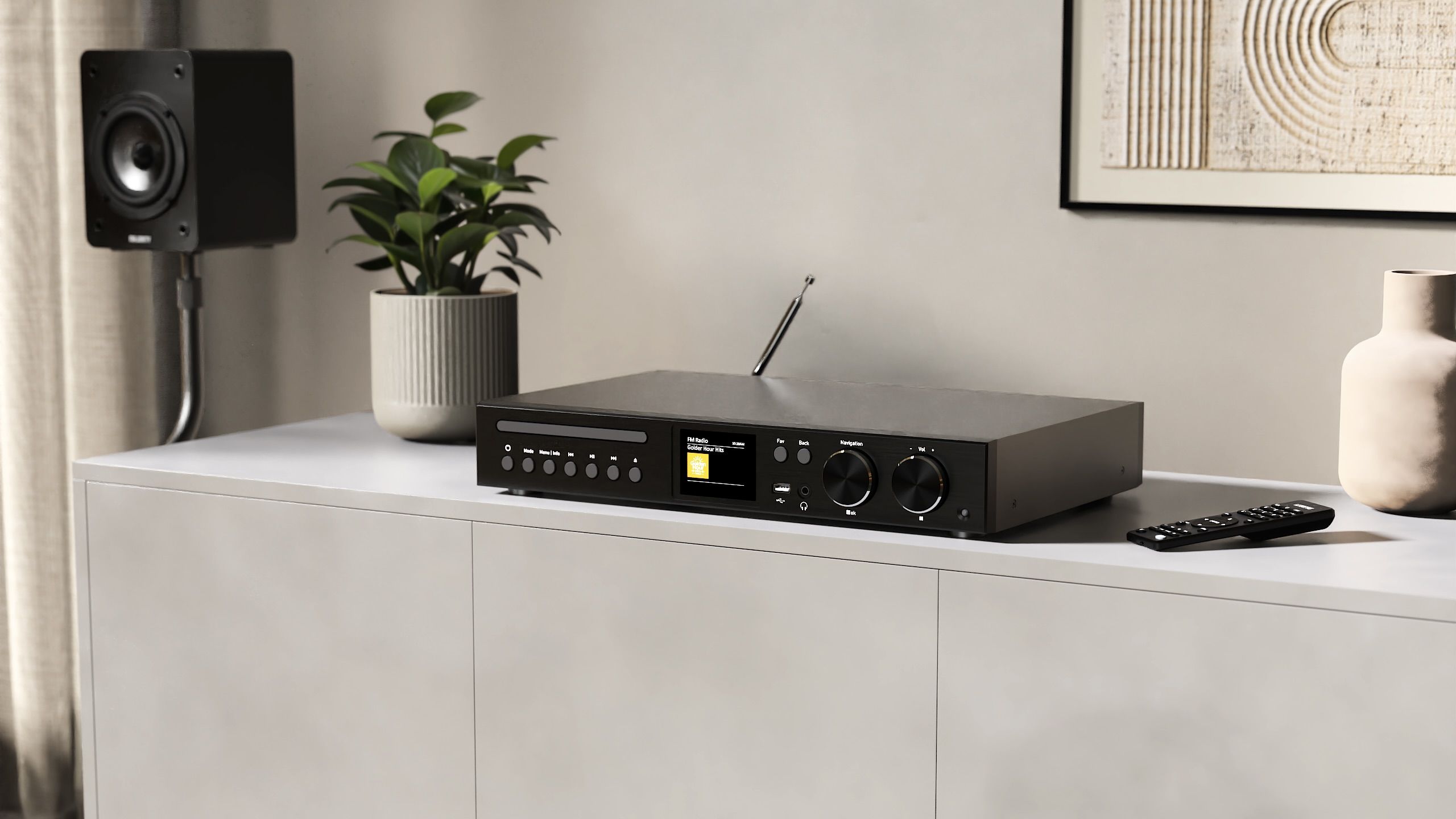 Majority Fitzwilliam CD Amp. Budget hi-fi that still spins discs
