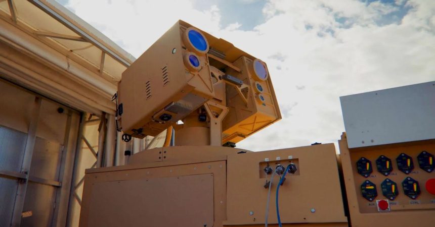AeroVironment Locust. The laser that turned three cartel drones into scrap
